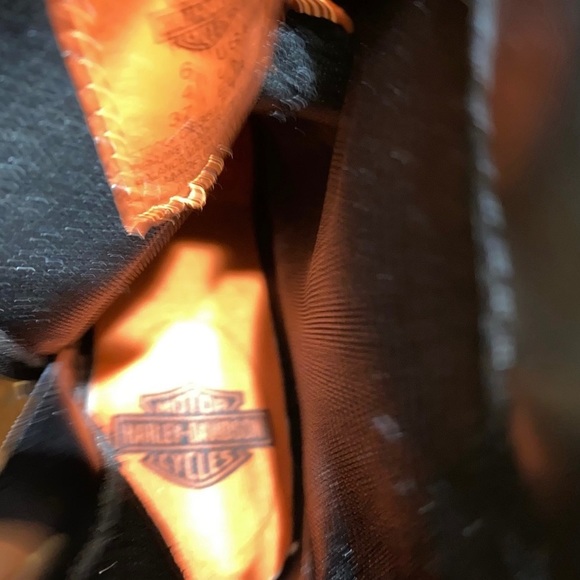 Harley Davidson Black Stiletto Ankle Boots Size 6 - Picture 9 of 9